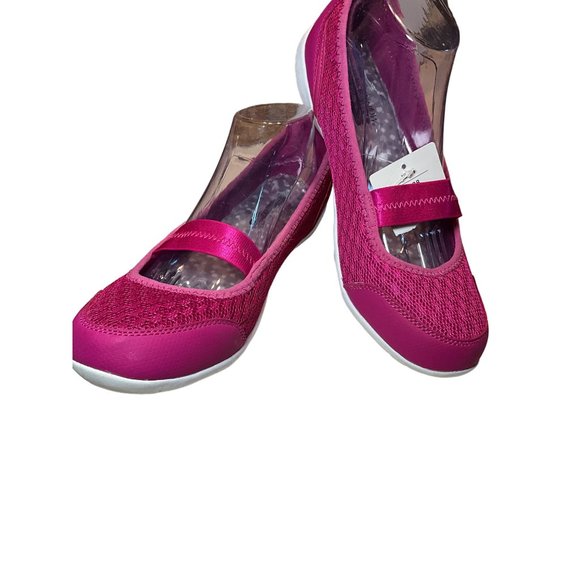 New Danskin Pink‎ Slip On Loafer Stretch Me Roy Foam Size 11 - Picture 1 of 9